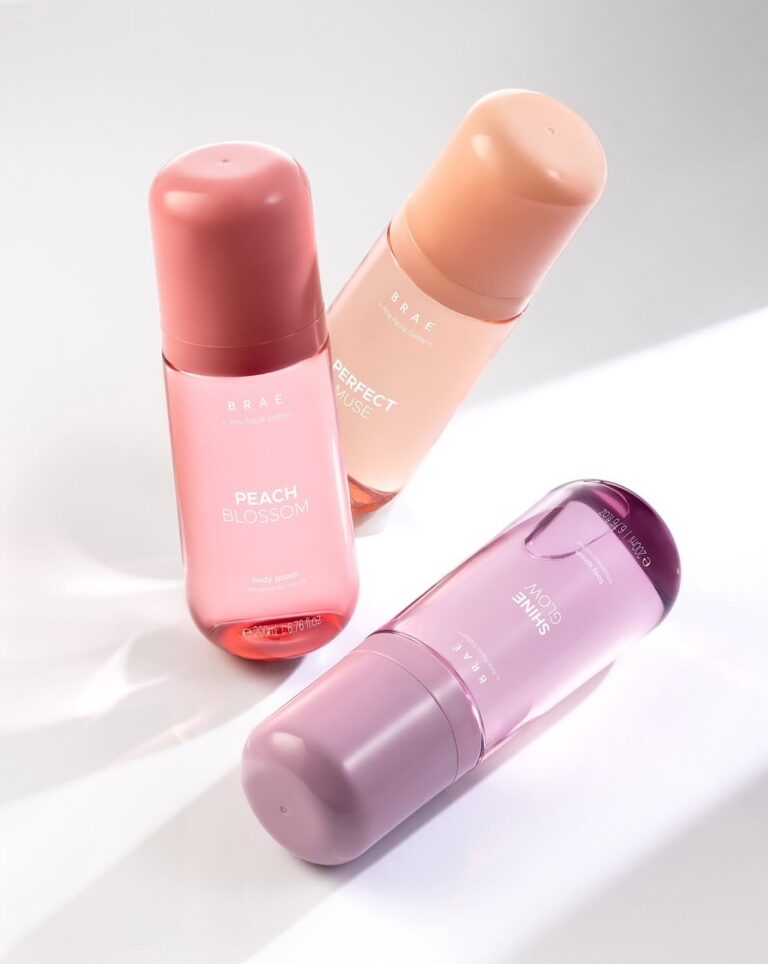 Body Splash Braé by Ana Paula Siebert: Peach Blossom, Shine Glow e Perfect Muse | Cupom Braé: MAINA
