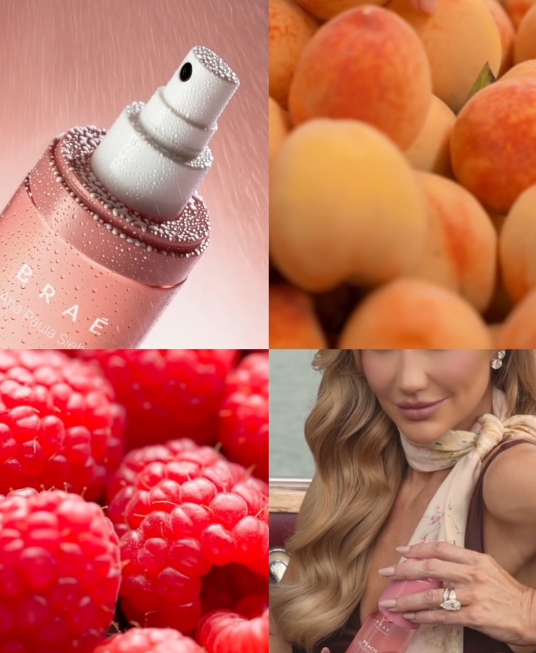 Body Splash Braé by Ana Paula Siebert Peach Blossom | Cupom Braé: MAINA