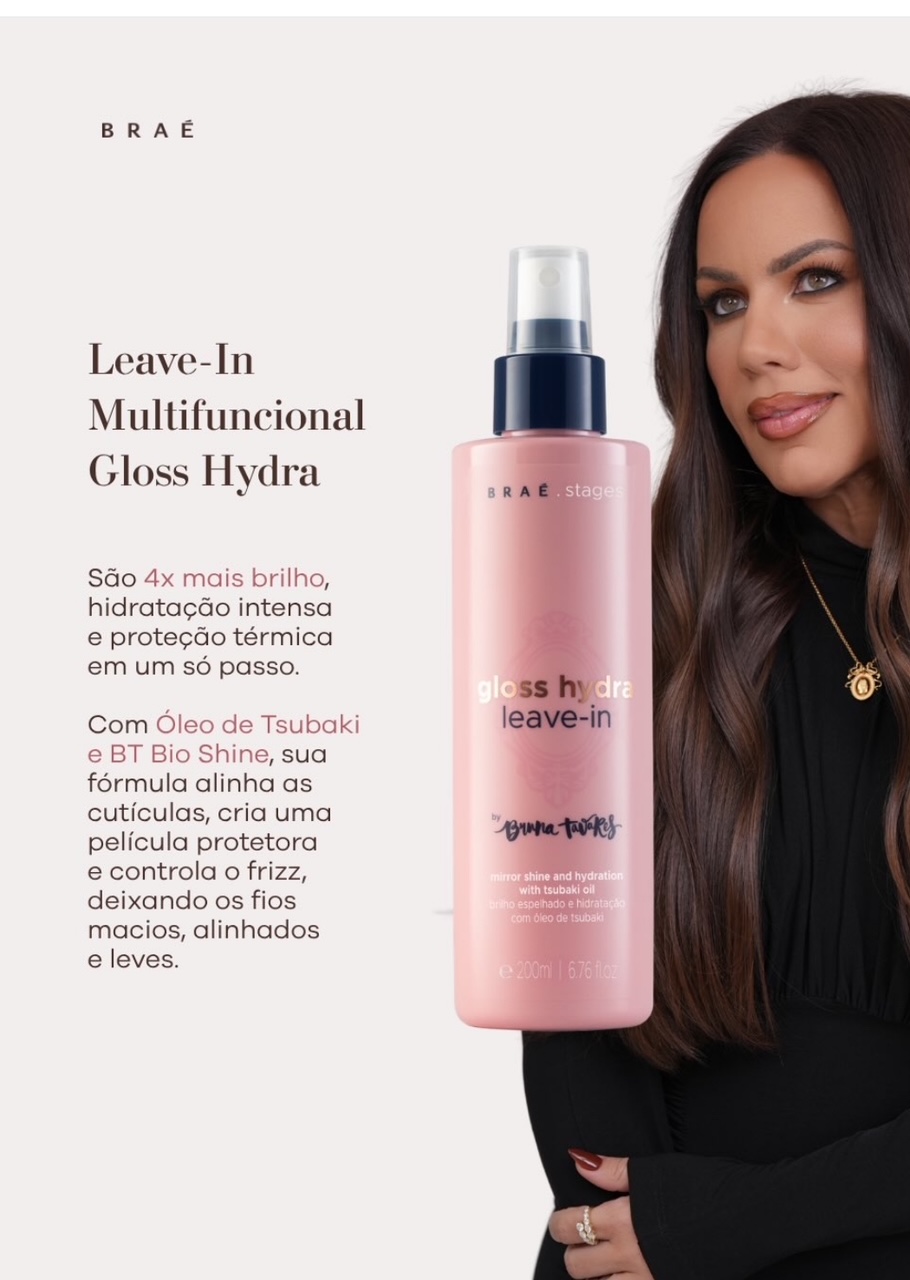 Linha Gloss Hydra Braé by Bruna Tavares | Cupom Braé: MAINA