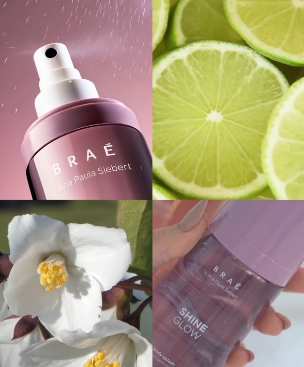 Body Splash Braé by Ana Paula Siebert Shine Glow | Cupom Braé: MAINA
