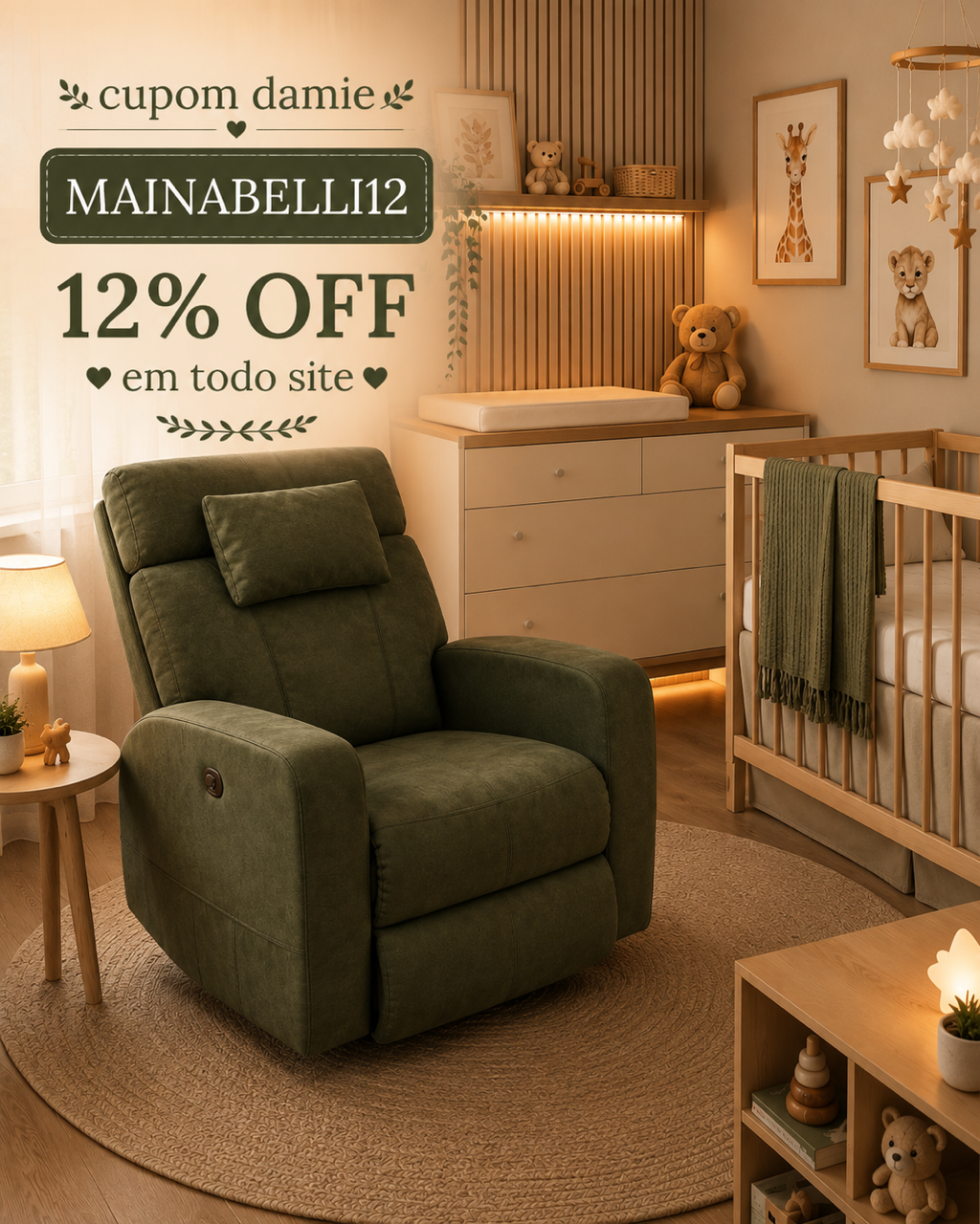 Cupom Damie: MAINABELLI12
