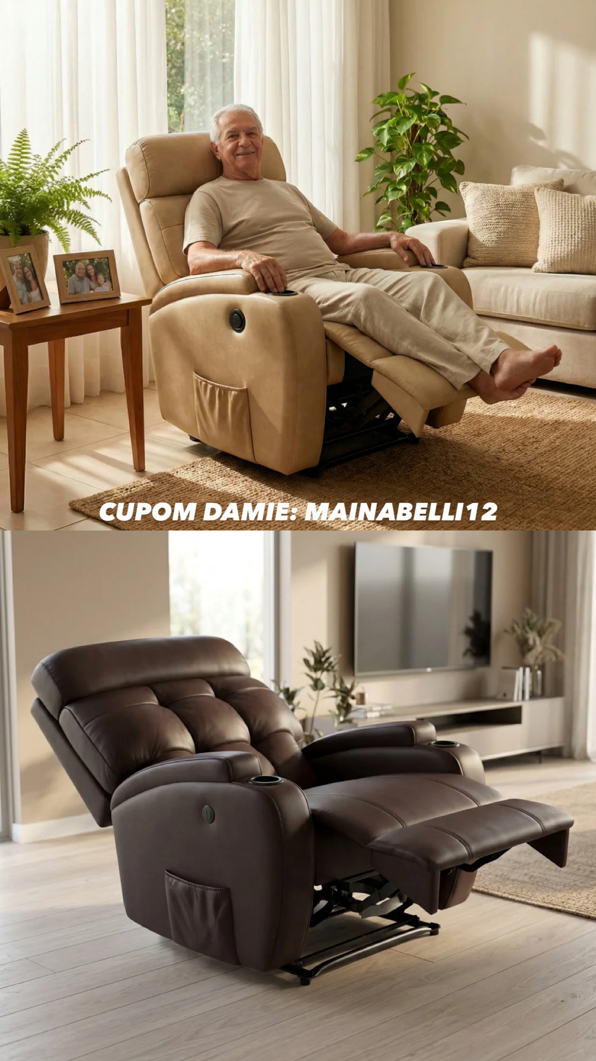 Cupom Damie MAINABELLI12